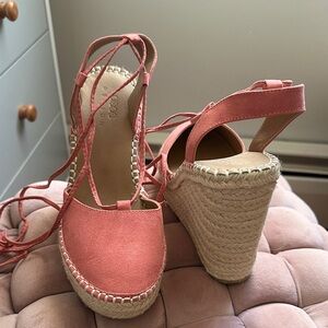 ASOS Coral Espadrille Wedge Sandals